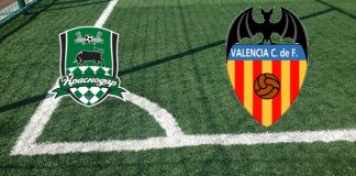 Formazioni Krasnodar-Valencia