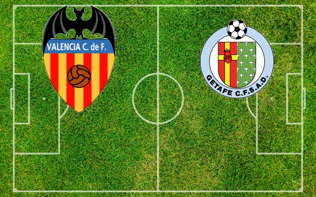 Valencia-Getafe Formazioni Valencia-Getafe