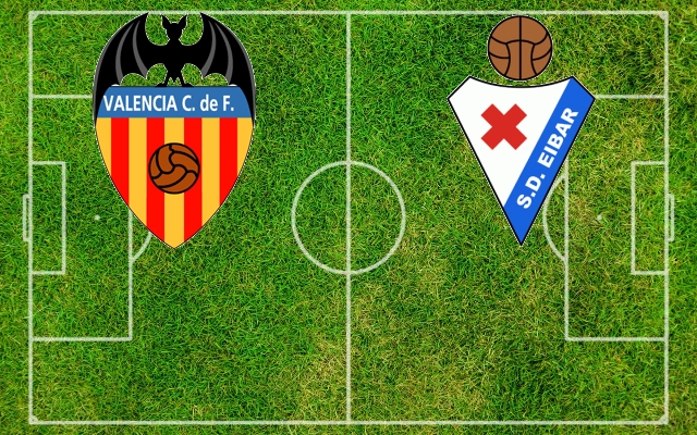 Valencia-Eibar Formazioni Valencia-Eibar