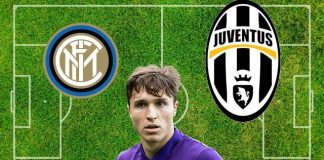 Inter-Juventus per Federico Chiesa