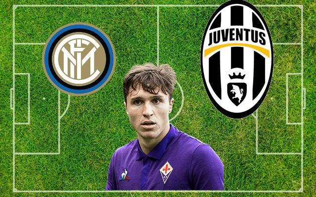 Inter-Juventus per Federico Chiesa