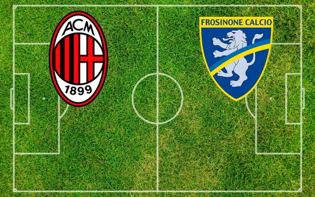 Milan-Frosinone Formazioni Milan-Frosinone