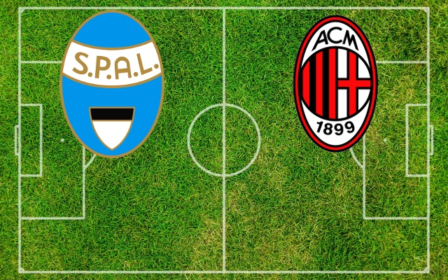 Spal-Milan Formazioni Spal-Milan