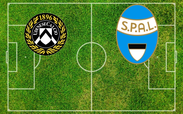 Formazioni Udinese-Spal