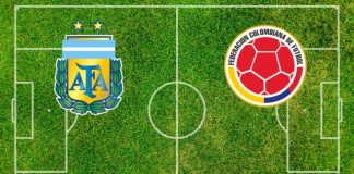 Formazioni Argentina-Colombia