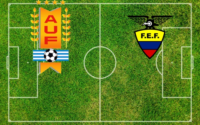 Uruguay-Ecuador Formazioni Uruguay-Ecuador
