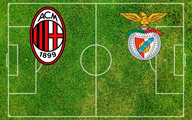 Formazioni Milan-Benfica