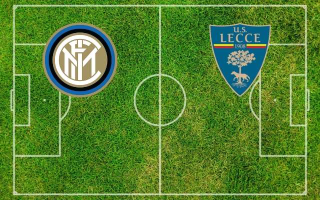 Inter-Lecce Formazioni Inter-Lecce
