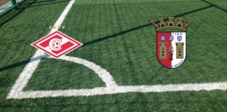Formazioni Spartak Mosca-Sporting Braga