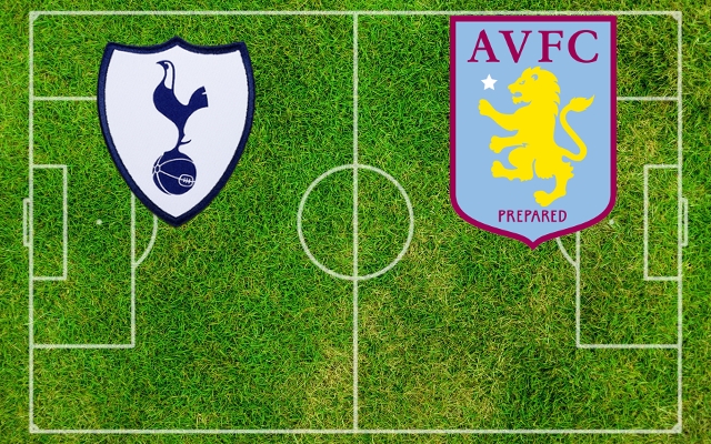 Tottenham-Aston Villa Formazioni Tottenham-Aston Villa