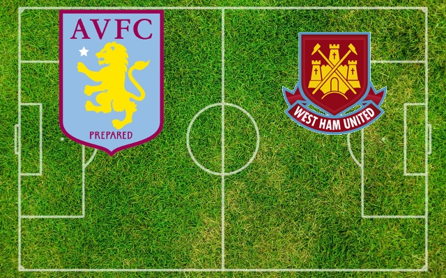 Aston Villa-West Ham Formazioni Aston Villa-West Ham