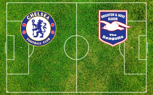 Chelsea-Brighton Formazioni Chelsea-Brighton