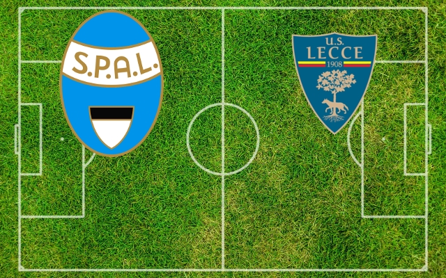 Spal-Lecce Formazioni Spal-Lecce