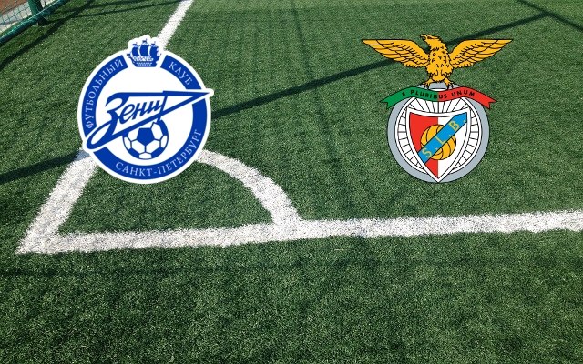 Zenit San Pietroburgo-Benfica Formazioni Zenit San Pietroburgo-Benfica