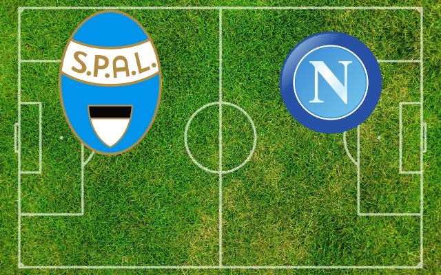Formazioni Spal-Napoli
