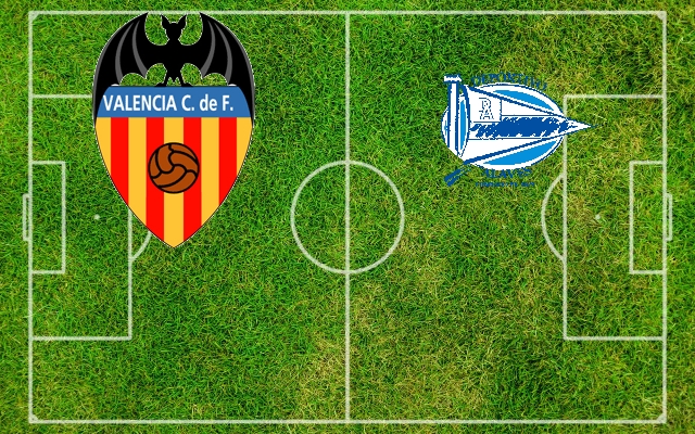 Valencia-Alaves Formazioni Valencia-Alaves