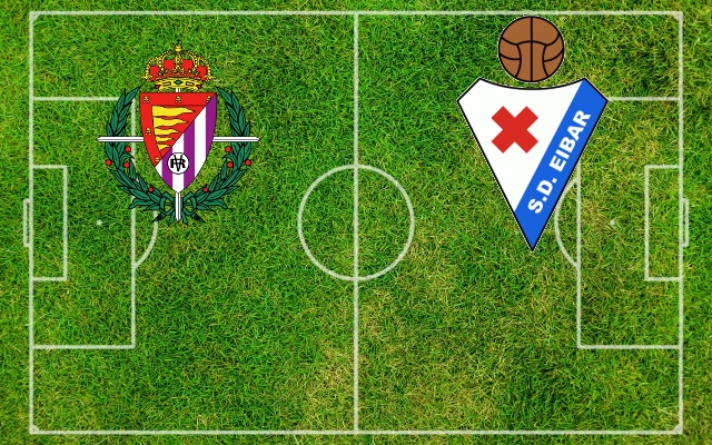 Valladolid-Eibar Formazioni Valladolid-Eibar