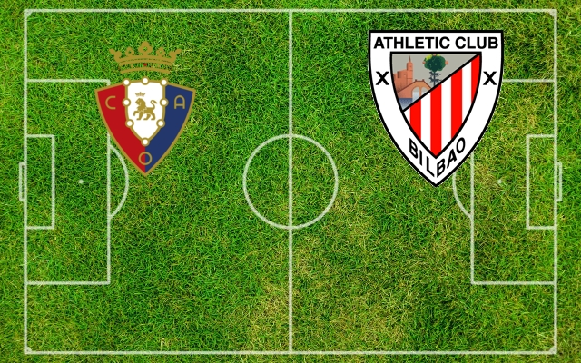 Osasuna-Athletic Bilbao Formazioni Osasuna-Athletic Bilbao