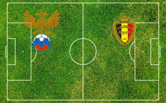 Formazioni Russia-Belgio