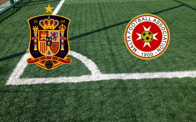 Formazioni Spagna-Malta