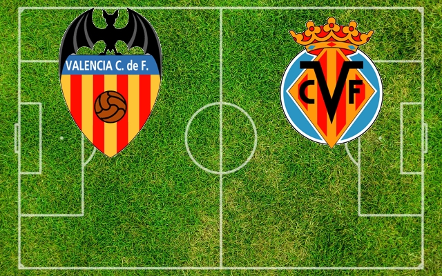 Valencia-Villarreal Formazioni Valencia-Villarreal