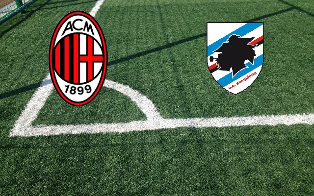 Milan-Sampdoria Formazioni Milan-Sampdoria