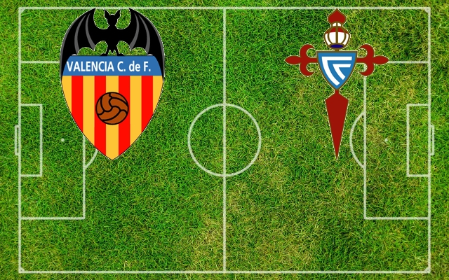 Formazioni Valencia-Celta Vigo