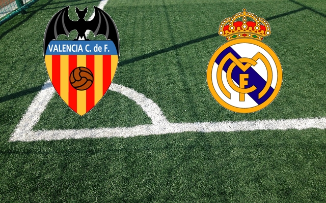 Valencia-Real Madrid Formazioni Valencia-Real Madrid