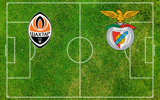 Shakhtar Donetsk-Benfica Formazioni Shakhtar Donetsk-Benfica