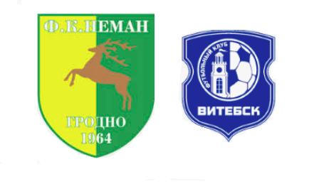 Formazioni Neman Grodno-FC Vitebsk