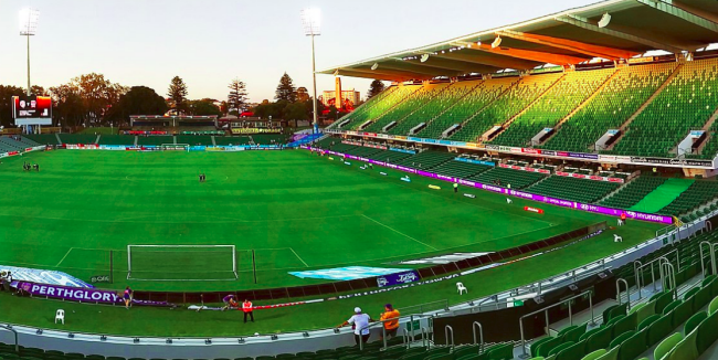 Perth Oval Formazioni Perth Glory-Western United
