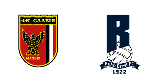 Formazioni Slavia Mozyr-FC Rukh Brest