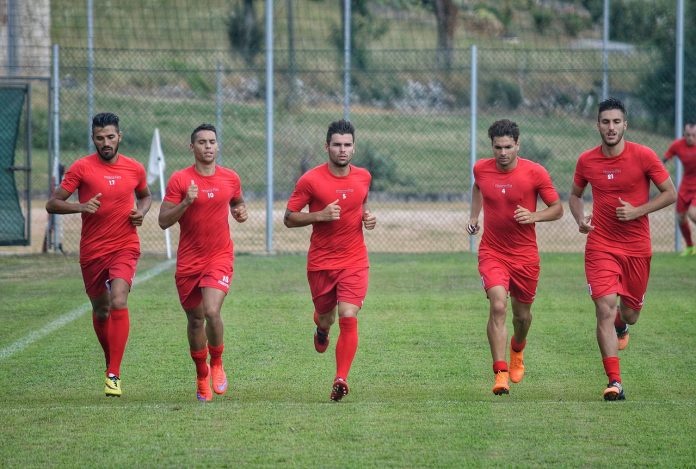 calcio ripresa degli allenamenti