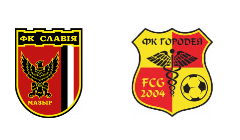 Formazioni Slavia Mozyr-Gorodeya
