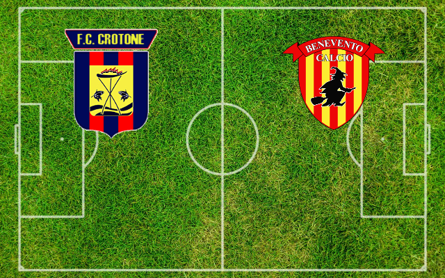 Crotone-Benevento Formazioni Crotone-Benevento
