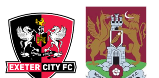 Formazioni Exeter City-Northampton