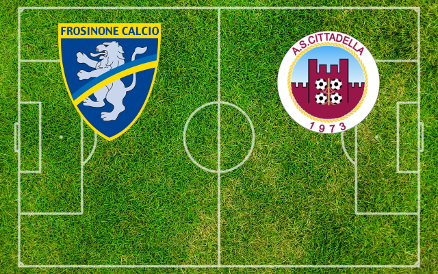 Formazioni Frosinone-Cittadella
