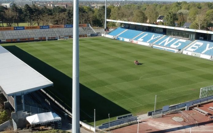 Lyngby Stadion Formazioni Lyngby BK-Odense BK