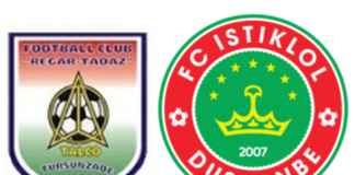 Formazioni Regar-TadAZ-FC Istiklol