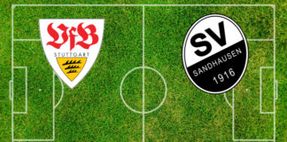 Formazioni Stoccarda-SV Sandhausen