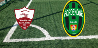 Formazioni Trapani-Pordenone