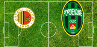 Formazioni Ascoli-Pordenone
