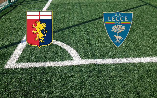 Genoa-Lecce Formazioni Genoa-Lecce
