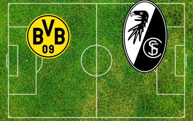 Formazioni Borussia Dortmund-Friburgo