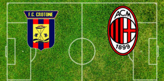 Formazioni Crotone-Milan
