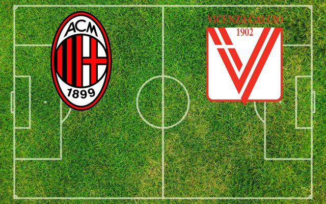 Milan-Vicenza Formazioni Milan-Vicenza
