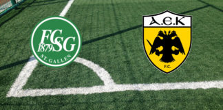 Formazioni San Gallo-AEK Atene
