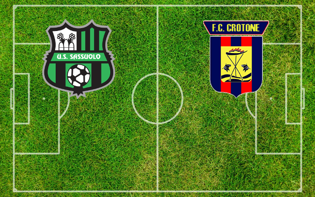 Formazioni Sassuolo-Crotone