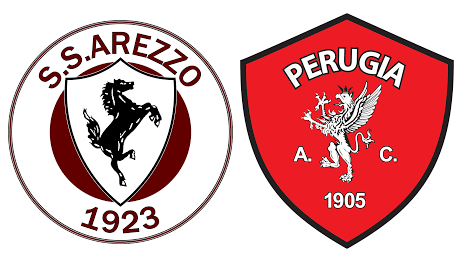 Formazioni Arezzo-Perugia lunedì