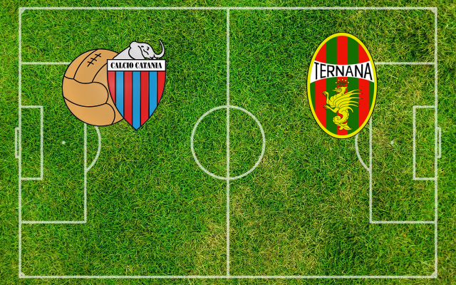 Formazioni Catania-Ternana